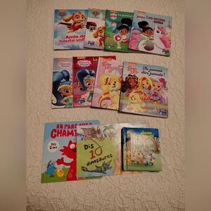 Colorful Kids French Storybook Set Of 11
